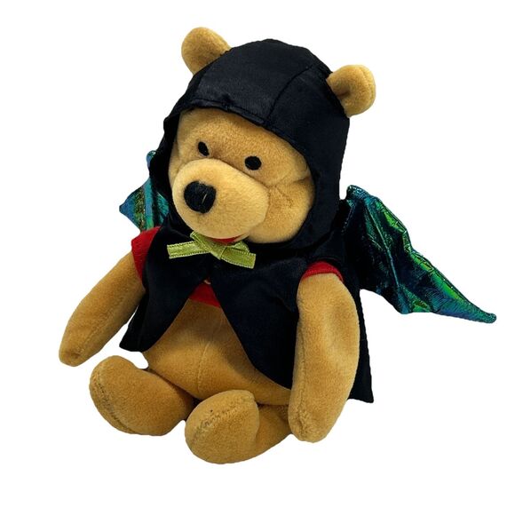 Winnie The Pooh Bat Costume - 8” Bat Pooh - Walt Disney - Picture 3 of 5